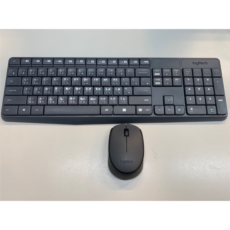 Logitech 羅技 MK235 無線鍵盤滑鼠組