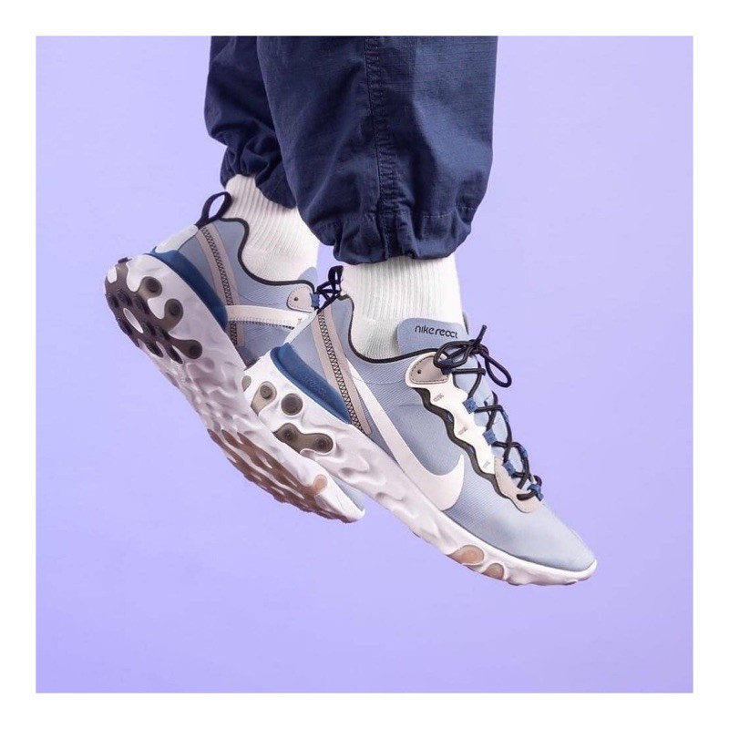 nike react indigo fog