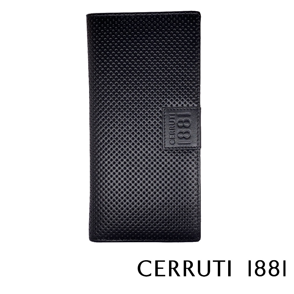 【Cerruti 1881】頂級 義大利 小牛皮12卡 長夾 KLAUS系列 (CEPU05541M)