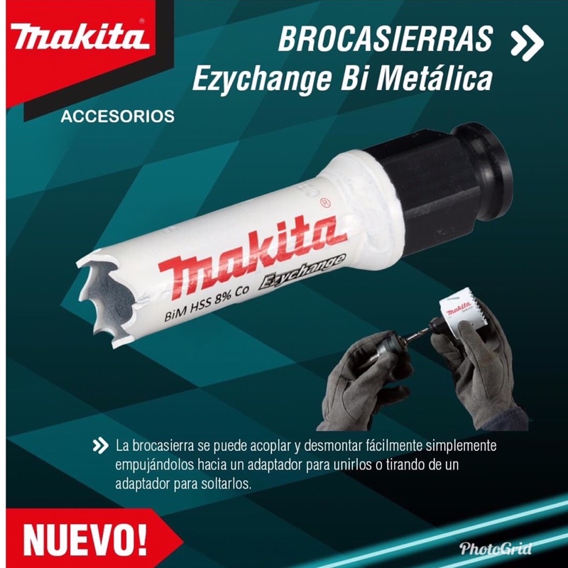 {JSL}  Makita 牧田 Ezychange BIN 雙金屬8%含鈷 多用途圓穴鑽 圓穴鋸 (1)