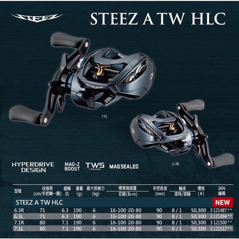 WEB限定デザイン DAIWA（釣り） ダイワ '21 スティーズ A TW HLC 6.3R