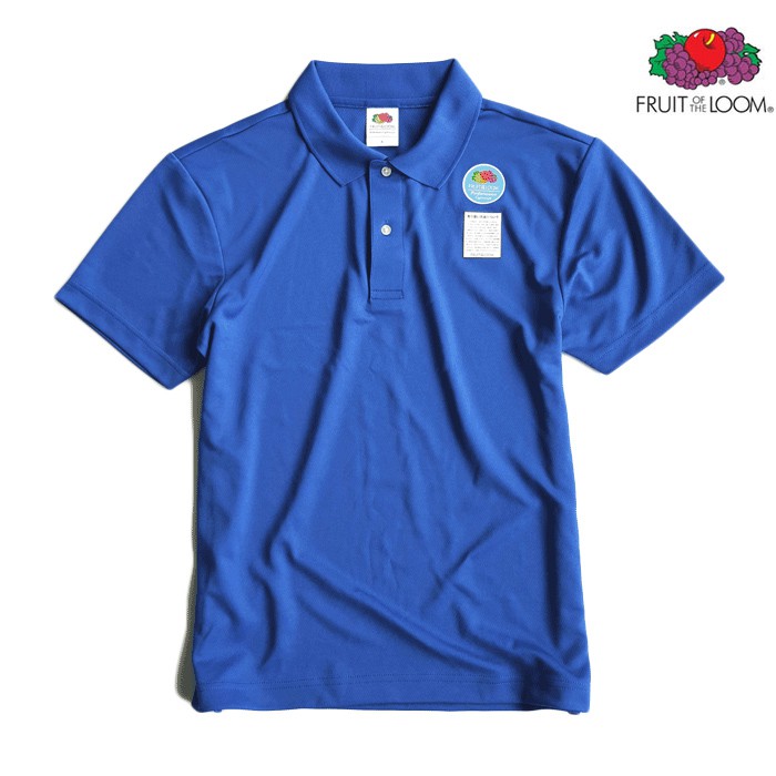 FRUIT OF THE LOOM 水果牌 DYP9000 CB 吸濕排汗 4.1OZ 短袖 POLO衫 (鑽藍色)