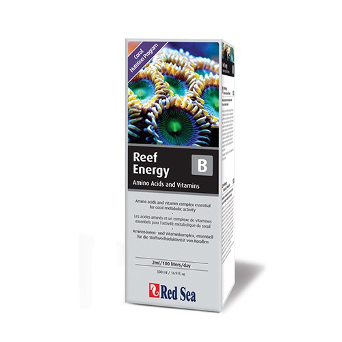 [魚樂福水族]免運 以色列Red Sea紅海 珊瑚能量食物B (胺基酸)500ml/1L 海水添加劑 珊瑚B劑