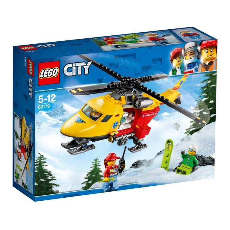 【積木樂園】 樂高 LEGO 60179 CITY系列 救護直升機
