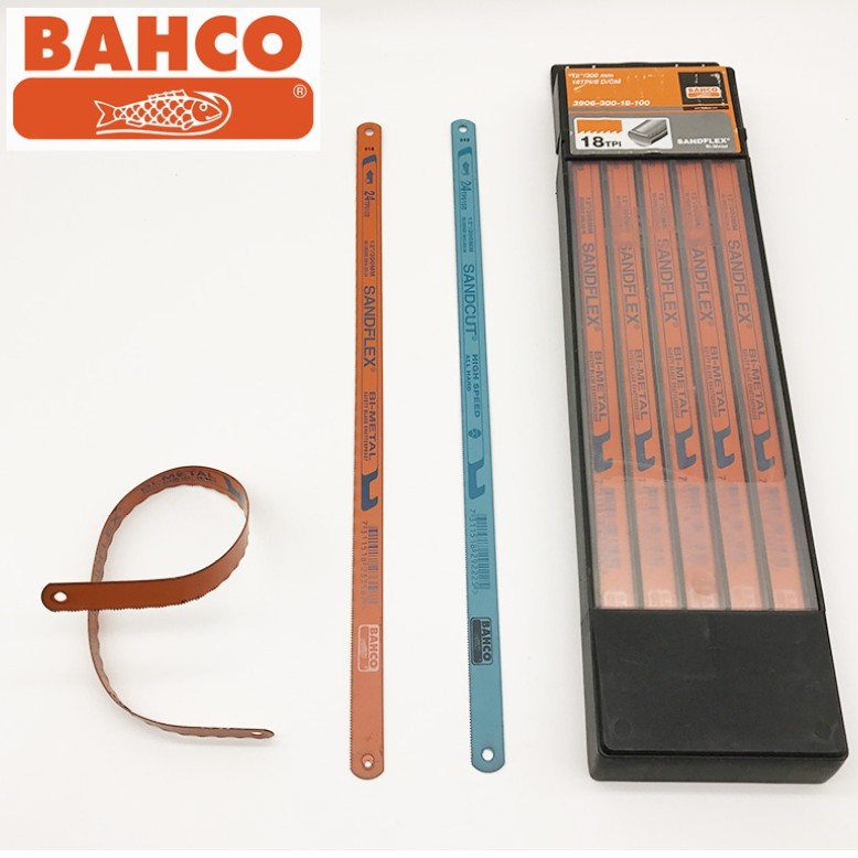 【台南南方】BAHCO 魚牌12"X300mm 鐵鋸條 手鋸 鋸子 鋸片 鐵工用