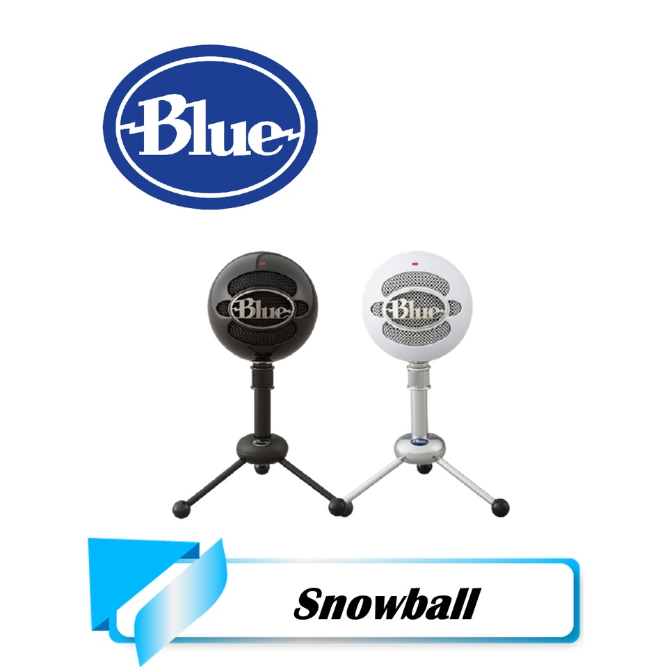【TN STAR】美國Blue Snowball 雪球麥克風/黑/白/錄音室品質/雙振膜艙/三種收音