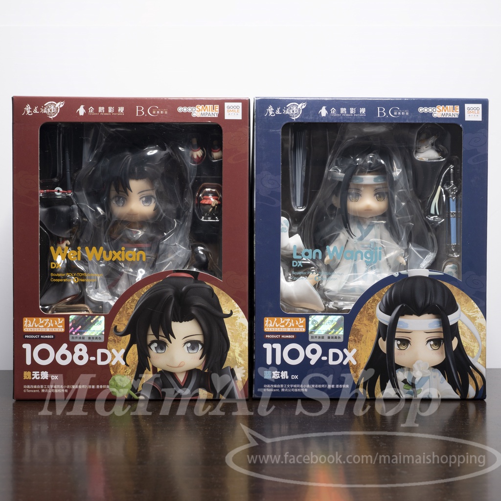 【SuMai粟麥屋】預購 草場地  GSC 代理版 魔道祖師 魏無羨 藍忘機 黏土人 DX版