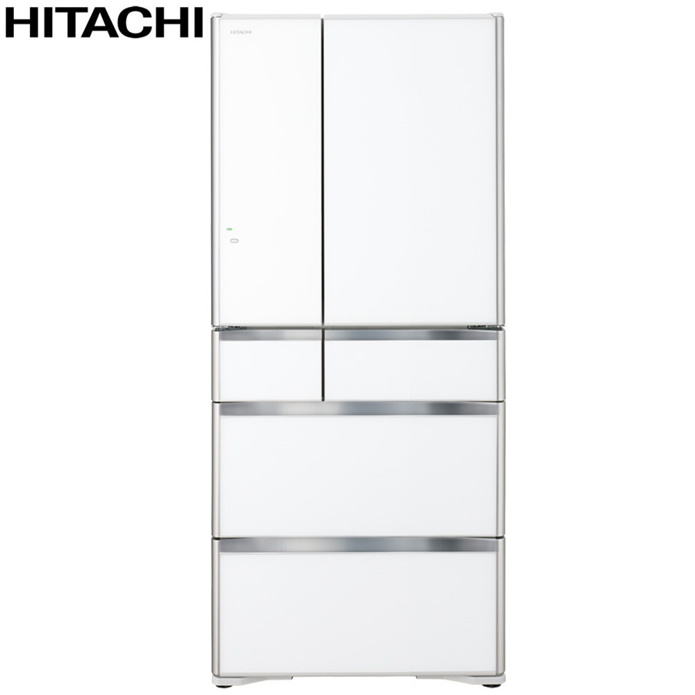 HITACHI 日立 676公升日本原裝變頻六門冰箱 RXG680NJ琉璃白(XW) 大型配送