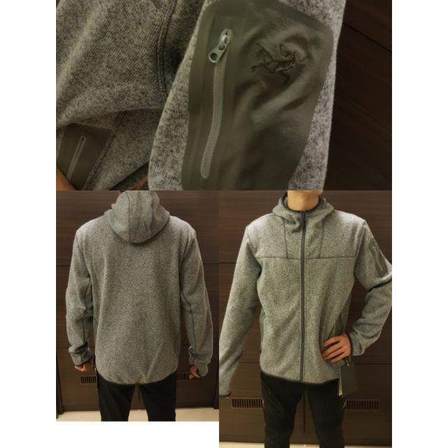 全新正品 灰色現貨一件 始祖鳥 Arcteryx Covert Hoody Mens 刷毛連帽外套