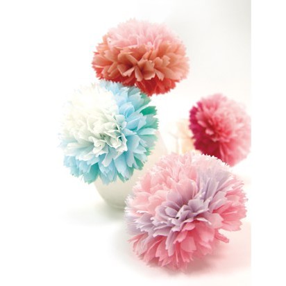 DIY 漸層宣紙花.美術紙花球.手作紙花.婚禮佈置 居家佈置. ML076