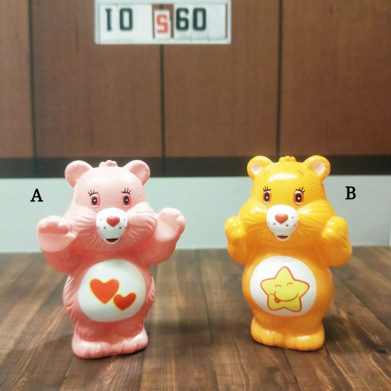 TCFC Care Bears 彩虹熊 愛心熊 Mini Figure 公仔 絕版 限定 稀有 收藏 古董 娃娃 玩具