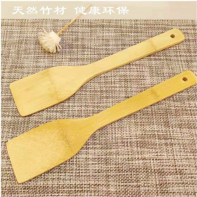 小金不粘鍋專用木鏟(30cm)（速出貨） 炒菜鏟廚具長柄竹廚房用品