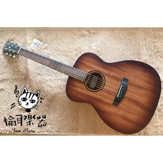 ♪ Your Music 愉耳樂器♪全新 Neowood SOM-2 全桃花心木 面單 木吉他 民謠吉他 贈原廠琴袋