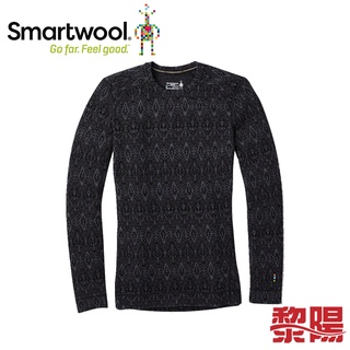 Smartwool 美國 NTS 250印花圓領長袖衫 女款 (黑) 美麗諾/保暖/排汗透氣 12SW226C14