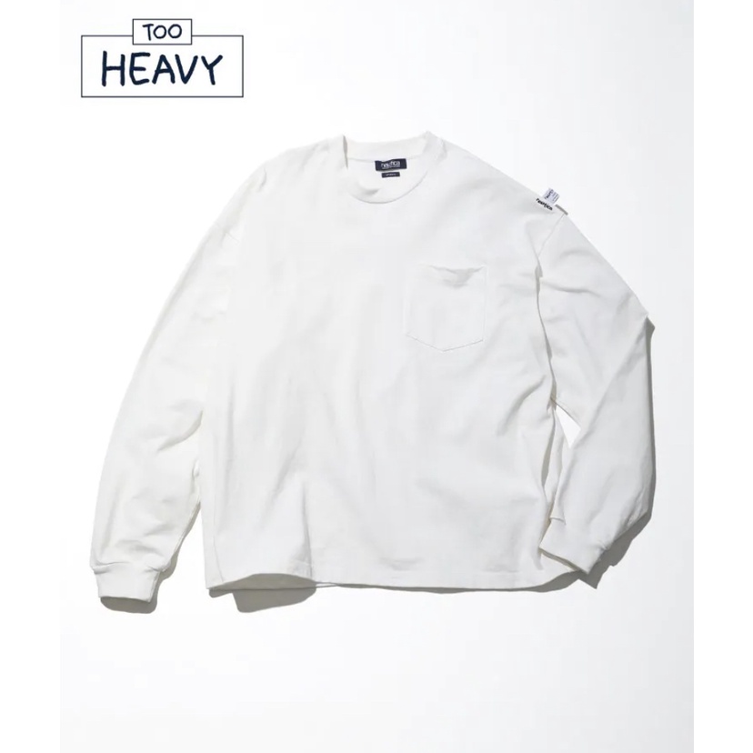 日本代購 NAUTICA  L/S Pocket Tee “TOO HEAVY" [day tripper]