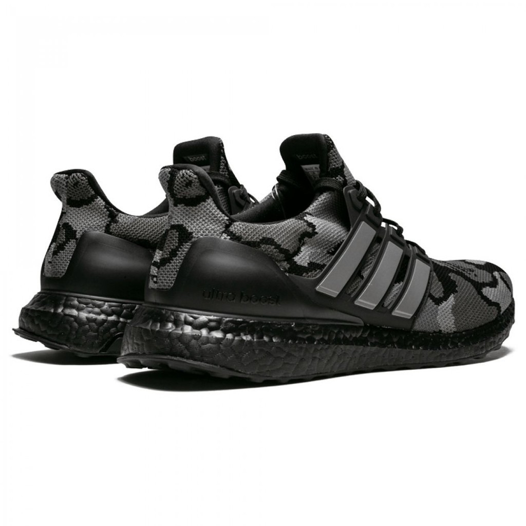 bape x ultra boost black camo