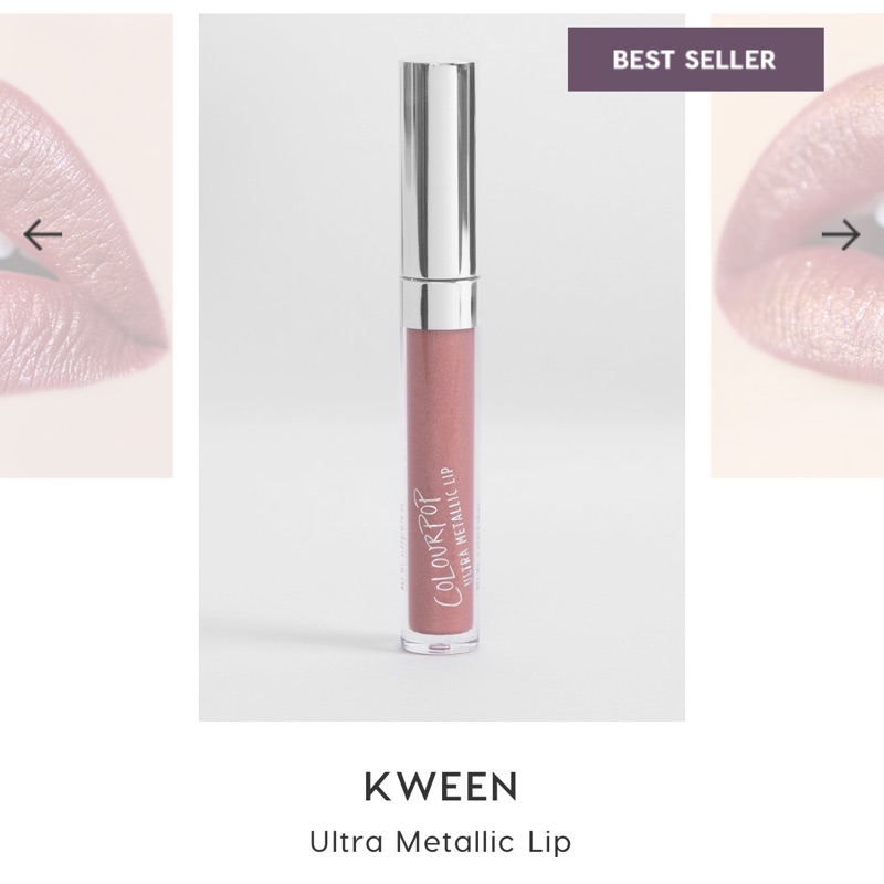 Colourpop Ultra Metallic Lip 金屬光澤唇釉kween 蝦皮購物