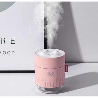 現貨特價 加濕器 雪山加濕器 無線加濕器 USB 夜燈 (450ml) 長亮 小夜燈 氛圍燈 精油香薰機 香燻機