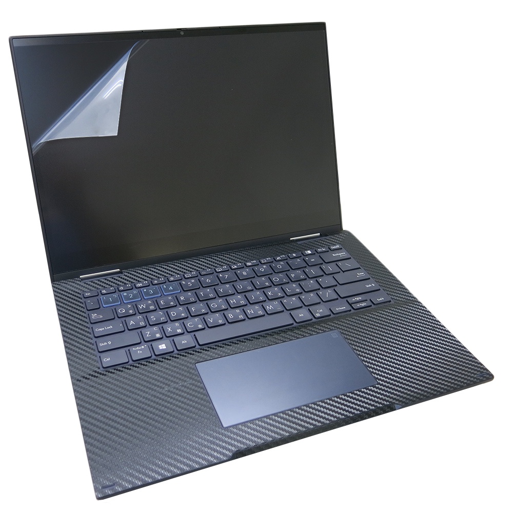 【Ezstick】ASUS ExperBook B7 Flip B7402FEA 靜電式 類紙膜 螢幕貼 (霧面)
