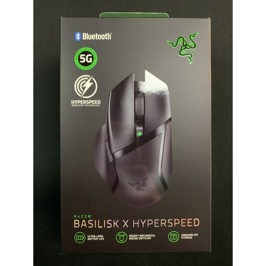 【玩家殿堂】Razer Basilisk X Hyperspeed 雷蛇 巴塞利斯蛇 X 速度版 無線電競滑鼠