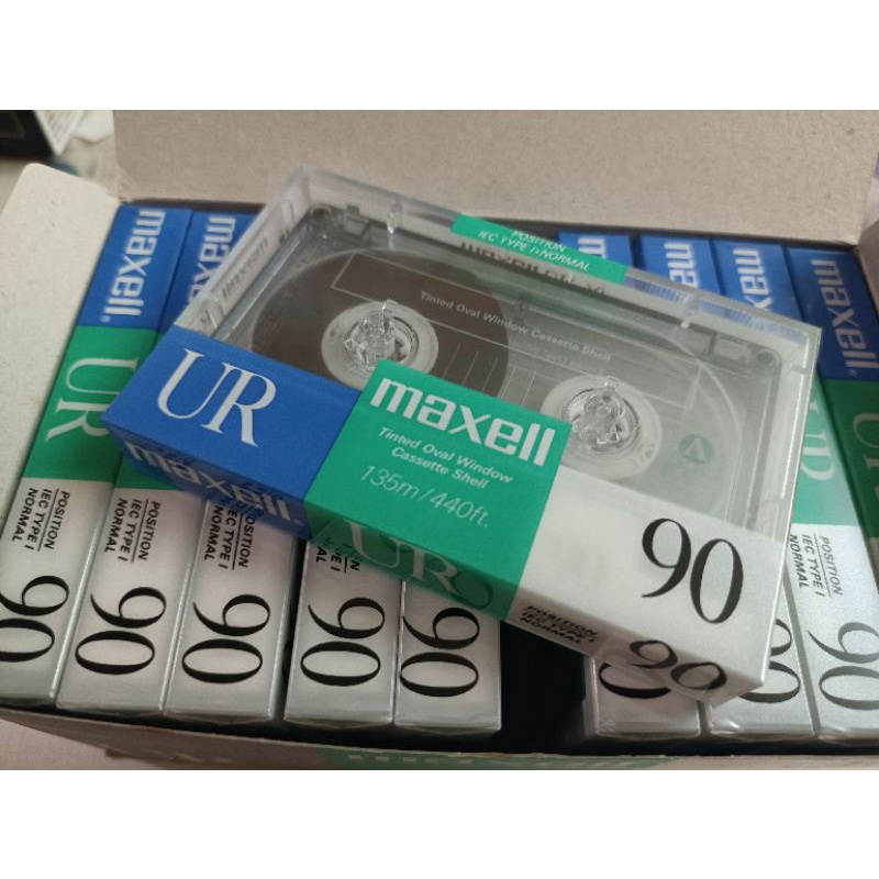 maxell空白磁帶錄音帶90分鐘日本製