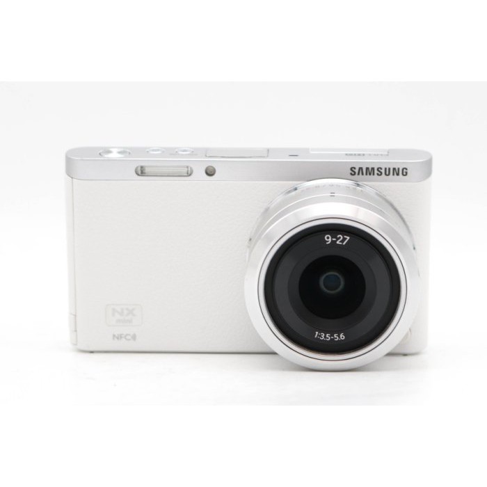 【高雄青蘋果3c】Samsung NX MINI + 9-27mm 單鏡組 白 二手微單眼 #43293
