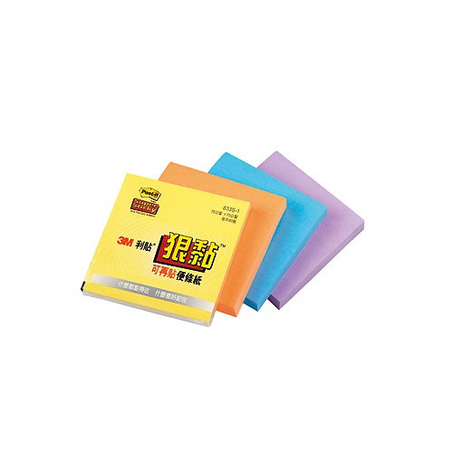 3M狠黏便條紙 / 黃 / 3X3 eslite誠品