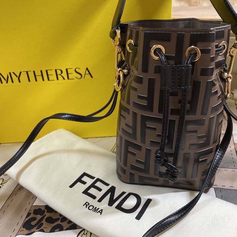 🔥FENDI 老花mini Mon Tresor水桶包