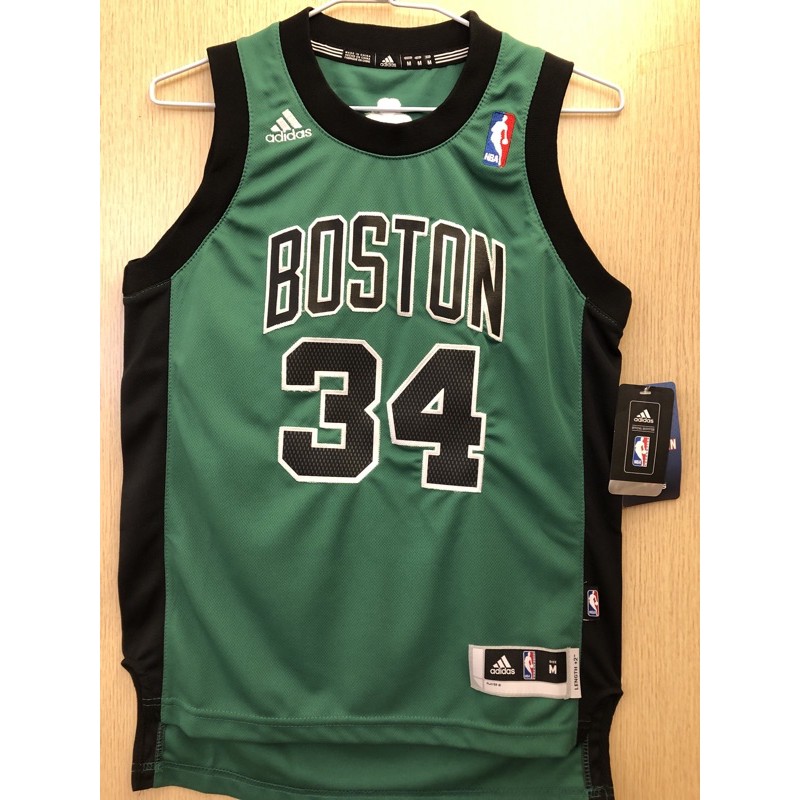 NBA 波士頓塞爾提克 Paul Pierce Rev30 綠黑 青年版 球衣 M 全新帶兩張吊牌