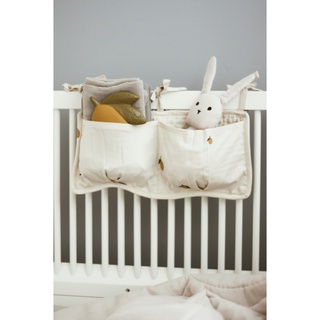 現貨 🇩🇰丹麥 Konges Sløjd 有機棉嬰兒床邊收納袋