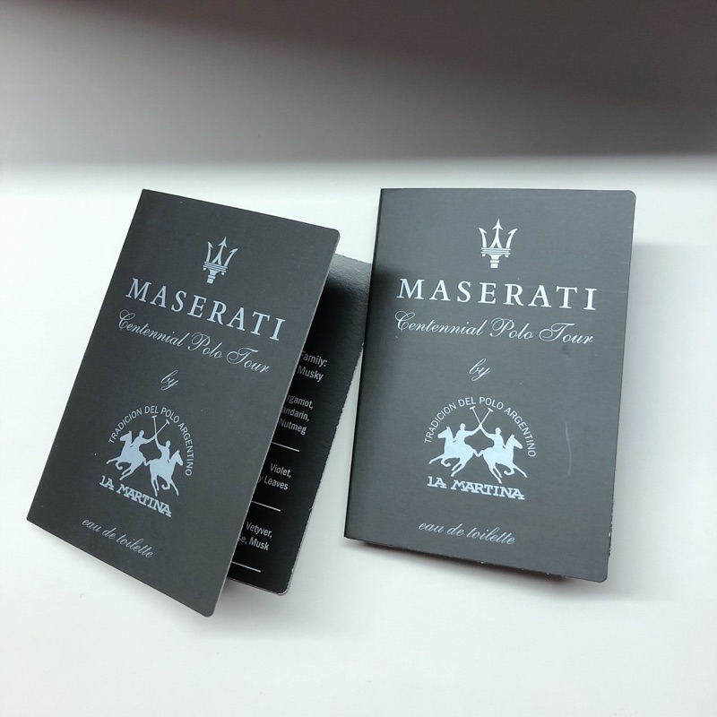 Maserati 瑪莎拉蒂 海神榮耀男性淡香水針管2ml