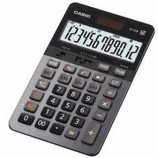 CASIO JS-20B (灰) 12位 數計算機.太陽能雙電力.(附臺灣原廠保證書)