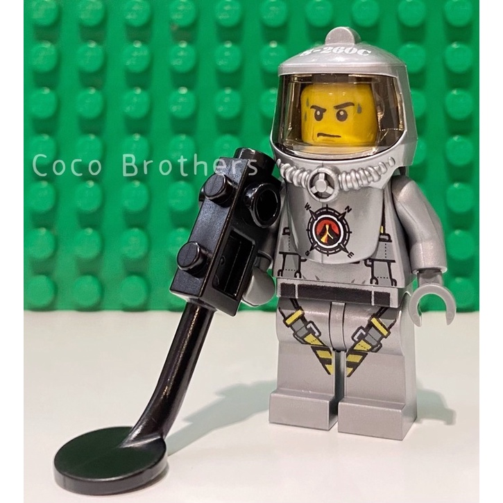 LEGO 樂高 60124 60125 城市系列 火山探測員 人偶