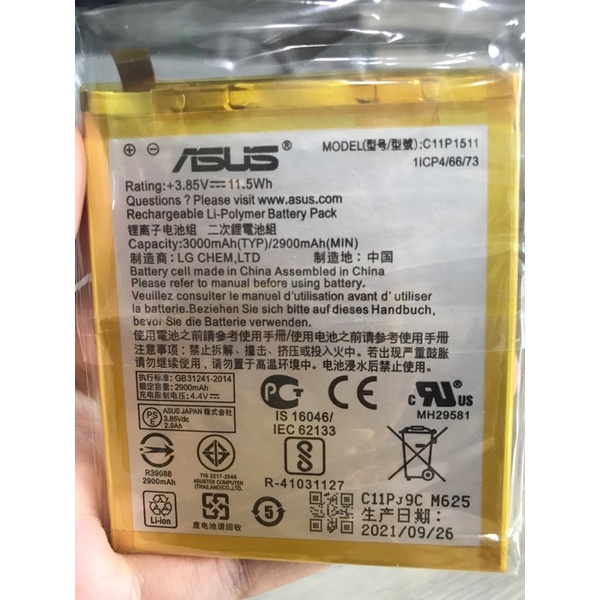 2021年製造 華碩 ASUS ZenFone3 Z012DA/ZE552KL電池 C11P1511 附工具