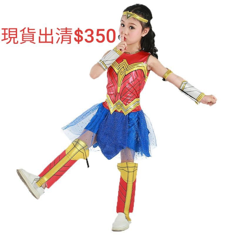 🌟KiNi小舖🌟神力女超人表演服裝Cosplay兒童服裝Wonder Woman