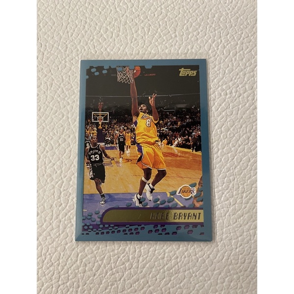 2001-02 Topps Basketball Kobe Bryant LALakers #50 黑曼巴 8