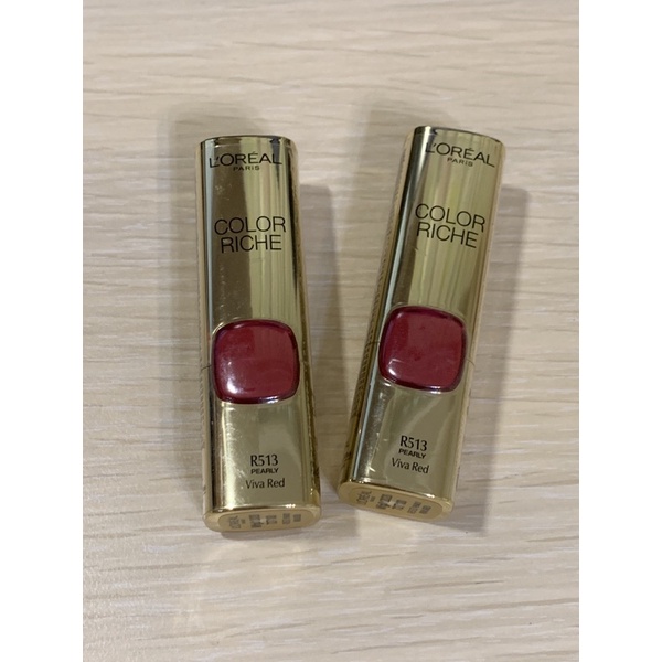 全新 巴黎萊雅 L'Oréal 純色訂製唇膏 R513 紅色歡呼