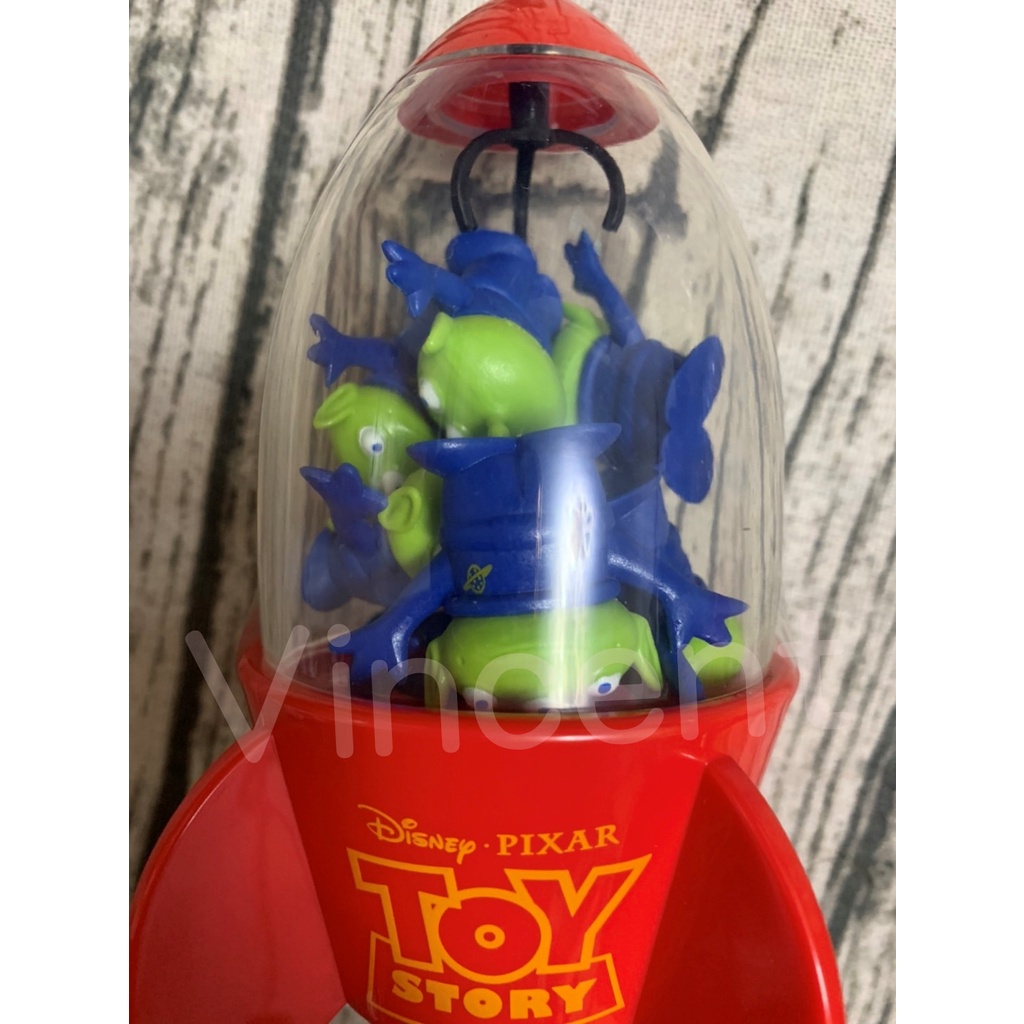 全新 現貨 廸士尼 火箭 Disney Squeeze Toy Aliens 三眼怪