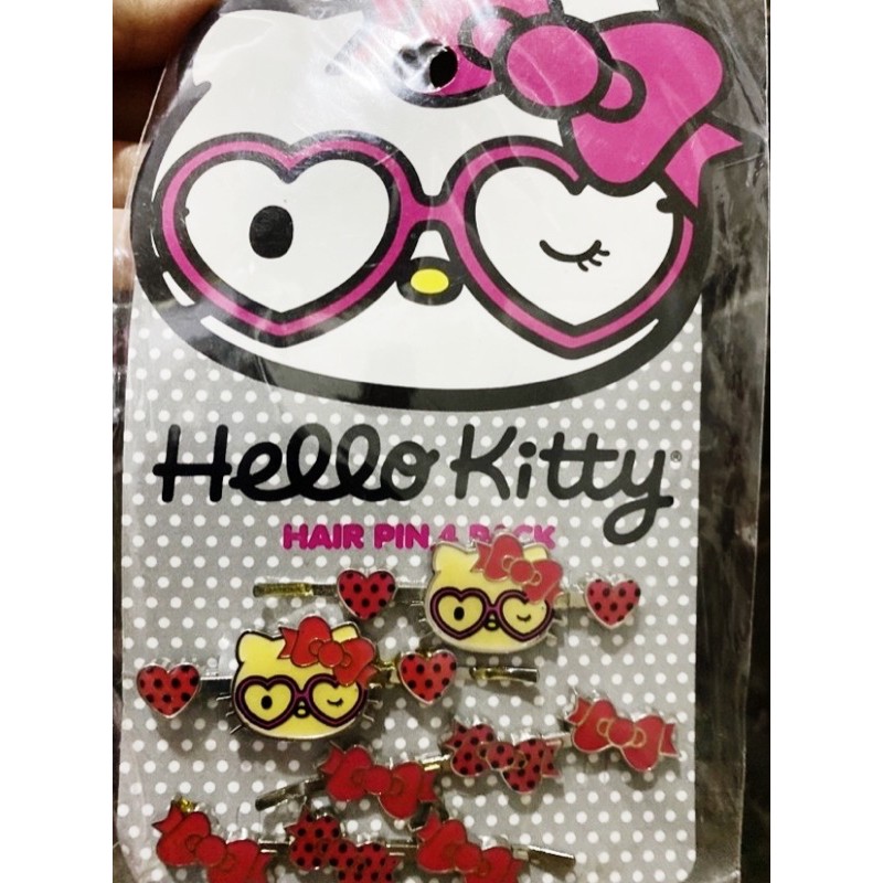 三麗鷗 hello kitty 髮夾組 瑕疵特價！