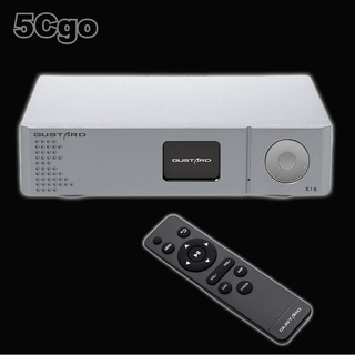 5Cgo【發燒友】歌詩德GUSTARD DAC-X16 雙ES9068 平衡解碼器MQA全解碼數字濾波全功能遙控 含稅