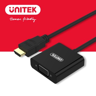 UNITEK HDMI轉VGA高畫質轉換器 (Y-6333)
