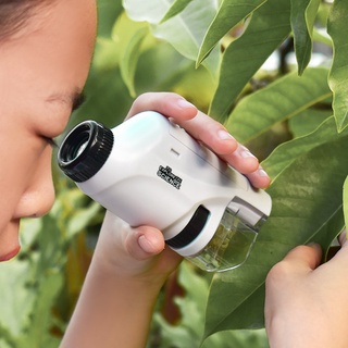 兒童便攜式顯微鏡玩具中小學生手持科學實驗器材套裝