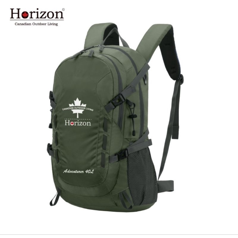 全新轉賣【Horizon 天際線】冒險家登山後背包 綠色 40L(升級版)