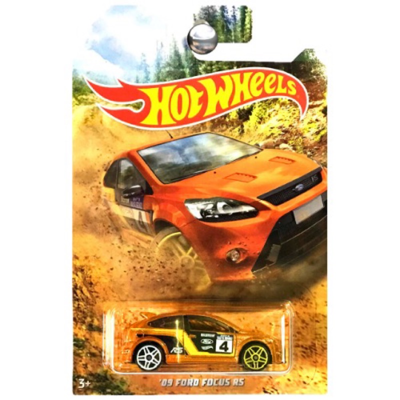 Hot wheels 風火輪小汽車 09’ Ford Focus RS rally car series
