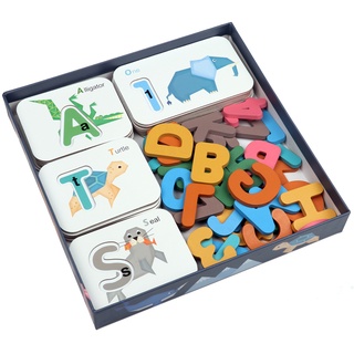 寶寶益智玩具 早教幼兒園玩具 數學啟蒙3中班4-5歲字母卡 早教啟蒙小學生兒童字母卡【包郵】26個英文字母卡片