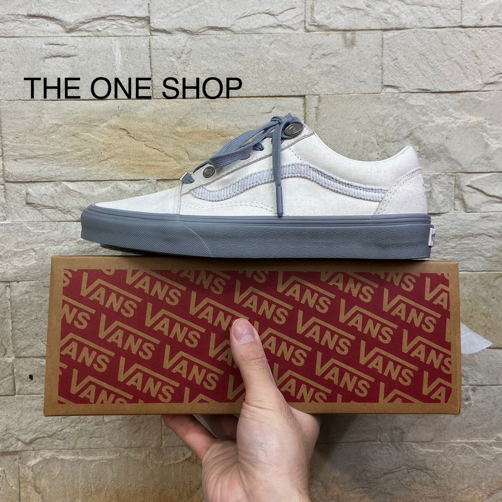 TheOneShop VANS Old Skool C2H4 灰色 灰白 白色 聯名 VN0A7Q2J628