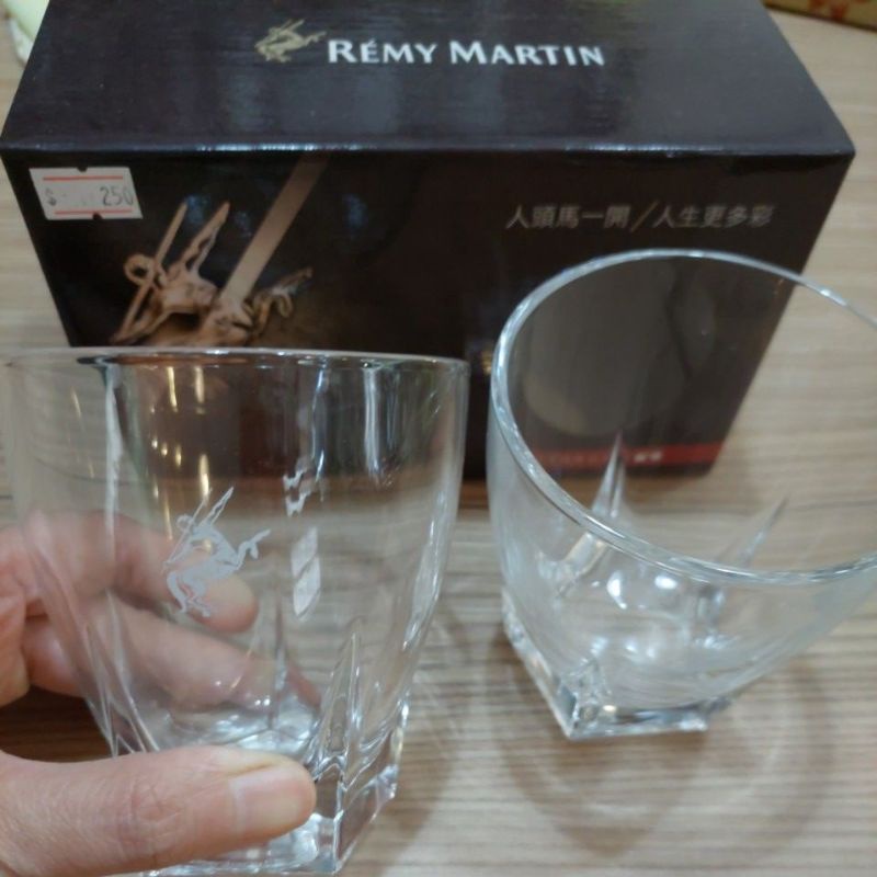 Remy  Martin 人頭馬高質感精緻對杯組（2入）威士忌酒杯