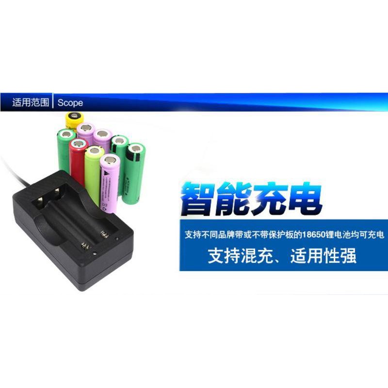 真正的快充 鋰電池專用雙槽充電器超棒防呆設計 電池裝反不燒毀 蝦皮購物