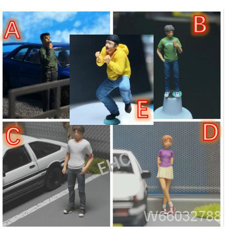 限時折扣 模兜出品1 64 人偶藤原文太拓海夏樹武內樹浩一郎 健二秋名山場景頭文字d Touwanz模 蝦皮購物