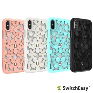 SwitchEasy iPhone X / XS / XS Max / XR Fleur 3D 花朵 吸震 防摔 保護殼